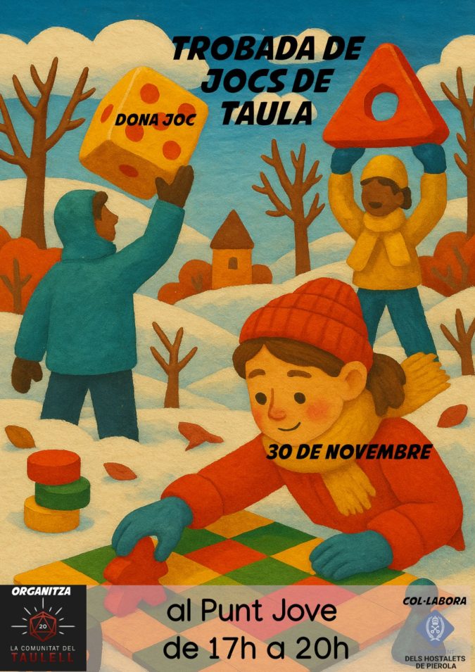 Dona Joc — Trobada mensual de jocs de taula